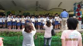 建安國小100學年度下學期模範生頒獎